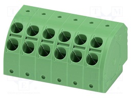 PCB connector, nominal cross section: 2.5 mm?, color: green,