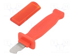Knife; for electricians,for cables; Tool length: 185mm; W: 7mm