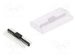 Connector: pin strips; pin header; male; PIN: 34; 2mm; SMT; 2x17
