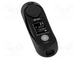 Meter: refractometer; LCD; 0÷280‰,1,333÷1,42nD; Temp: 0÷40°C; IP65