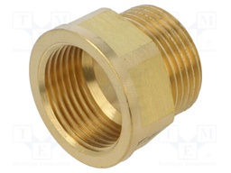 Male-female,hexagonal; max.6bar@<90°C,max.16bar@10°C÷30°C