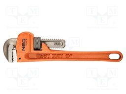 Wrench; adjustable; Max jaw capacity: 50mm; HEAVY DUTY; L: 250mm