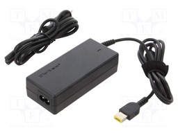 Power supply: switched-mode; 20VDC; 3.25A; Out: Slim tip+pin; 65W
