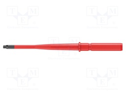 Interchangeable blade; Torx®; Size: TX20; insulated,slim; 154mm