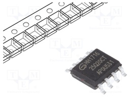 FLASH memory; NOR Flash; 2Mbit; Dual SPI,QUAD SPI,SPI; 120MHz