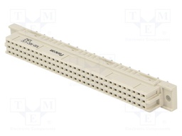 Socket; DIN 41612; type C; female; PIN: 32; THT; straight; 3A; 4mm