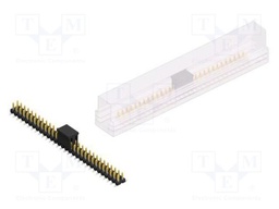 Connector: pin strips; pin header; male; PIN: 60; 2.54mm; SMT; 2x30