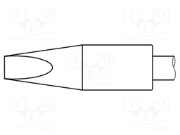 Tip; chisel; 5.5x1.5mm; longlife