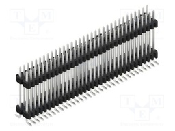 Connector: pin strips; pin header; male; PIN: 66; 1.27mm; SMT; 2x33