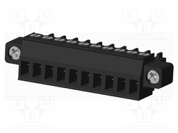 Connector: pluggable terminal block; plug; female; straight; 300V