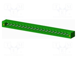 Connector: pluggable terminal block; socket; male; angled 90°