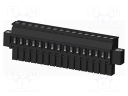Connector: pluggable terminal block; plug; female; angled 90°