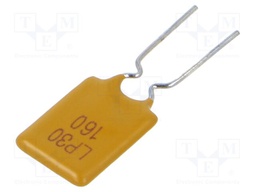 Fuse: PTC polymer; 1.6A; Imax: 40A; THT; Iswitch.max: 8A