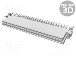 Connector: PCB to PCB; female; PIN: 50; 1.27mm; Series: har-flex