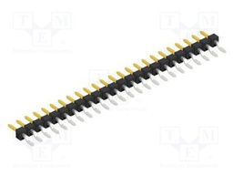 Connector: pin strips; pin header; male; PIN: 24; 2.54mm; SMT; 1x24