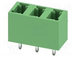 PCB headers, nominal cross section: 1.5 mm?, color: green, n