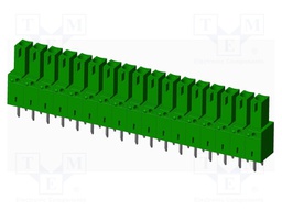 Connector: pluggable terminal block; socket; female; straight