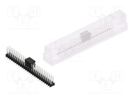 Connector: pin strips; pin header; male; PIN: 52; 2.54mm; SMT; 2x26