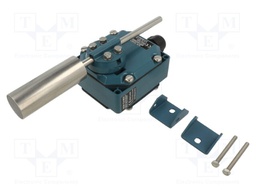 Limit Switch, Roller Lever, DPDT, 3 A, 240 V, 1 N-m, OsiSense ATEX D Series