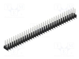 Connector: pin strips; pin header; male; PIN: 66; 2.54mm; SMT; 2x33