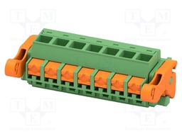 PCB connector, nominal cross section: 2.5 mm2, color: green,
