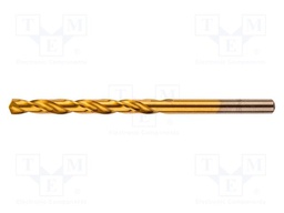 Drill bit; for metal; Ø: 5mm; high speed steel