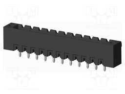 Connector: pluggable terminal block; socket; male; on PCBs