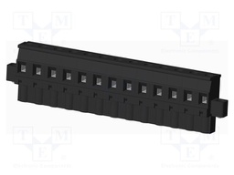 Connector: pluggable terminal block; plug; female; angled 90°