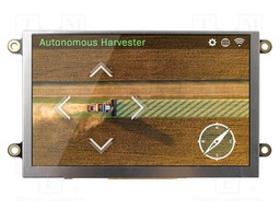 Display: TFT; 800x480; Illumin: LED; Window dimensions: 109x65.8mm