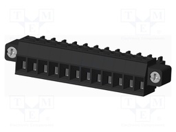 Connector: pluggable terminal block; plug; female; straight; 300V