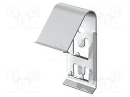 Cover clamp; A2 stainless steel; Application: for cable tray