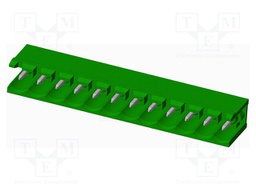 Connector: pluggable terminal block; socket; male; angled 90°