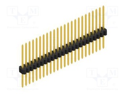 Connector: pin strips; pin header; male; PIN: 24; 1.27mm; THT; 1x24