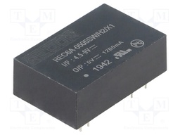 Converter: DC/DC; 6W; Uin: 4.5÷9V; Uout: 5VDC; Iout: 1.2A; DIP24; 13g