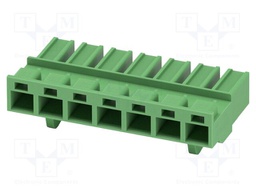 PCB connector, nominal cross section: 4 mm?, color: green, n