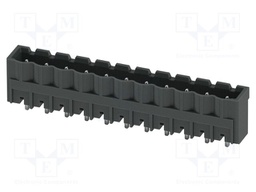 PCB headers, nominal cross section: 2.5 mm?, color: black, n