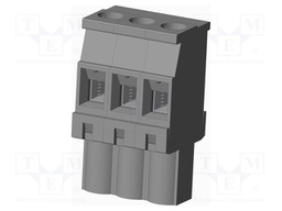 Connector: pluggable terminal block; plug; female; angled 90°