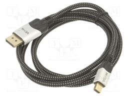 Cable; DisplayPort 1.4; DisplayPort plug,mini DisplayPort plug