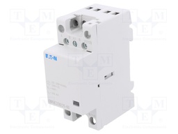 Contactor: 4-pole installation; 25A; 230VAC; 230VDC; NO x4; DIN