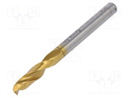 Drill bit; for metal; Ø: 5.2mm; L: 62mm; HSS-CO; film,separately