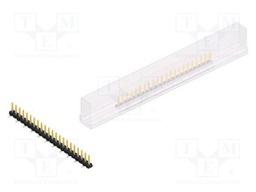 Connector: pin strips; pin header; male; PIN: 22; 2.54mm; SMT; 1x22