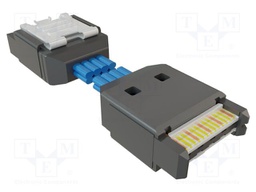Cable; PIN: 26; Len: 533.4mm; Insulation: PVC; Colour: blue; 34AWG
