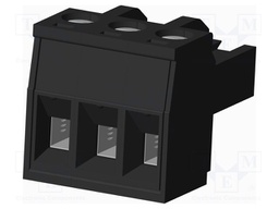 Connector: pluggable terminal block; plug; female; straight; 5mm