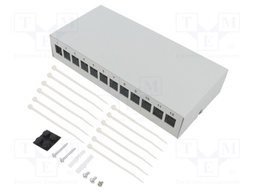 Case; surface-mounted; Number of ports: 12