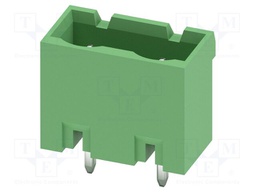 PCB headers, nominal cross section: 2.5 mm?, color: green, n