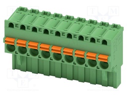PCB connector, nominal cross section: 2.5 mm?, color: green,
