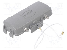 Protection cover; Han; size 16B; for double latch; metal