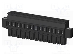 Connector: pluggable terminal block; plug; female; angled 90°