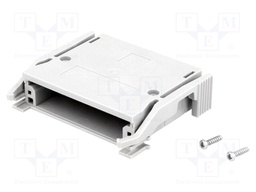 Enclosure: for DIN connectors; angled,straight