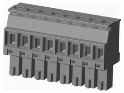 Connector: pluggable terminal block; plug; female; angled 90°
